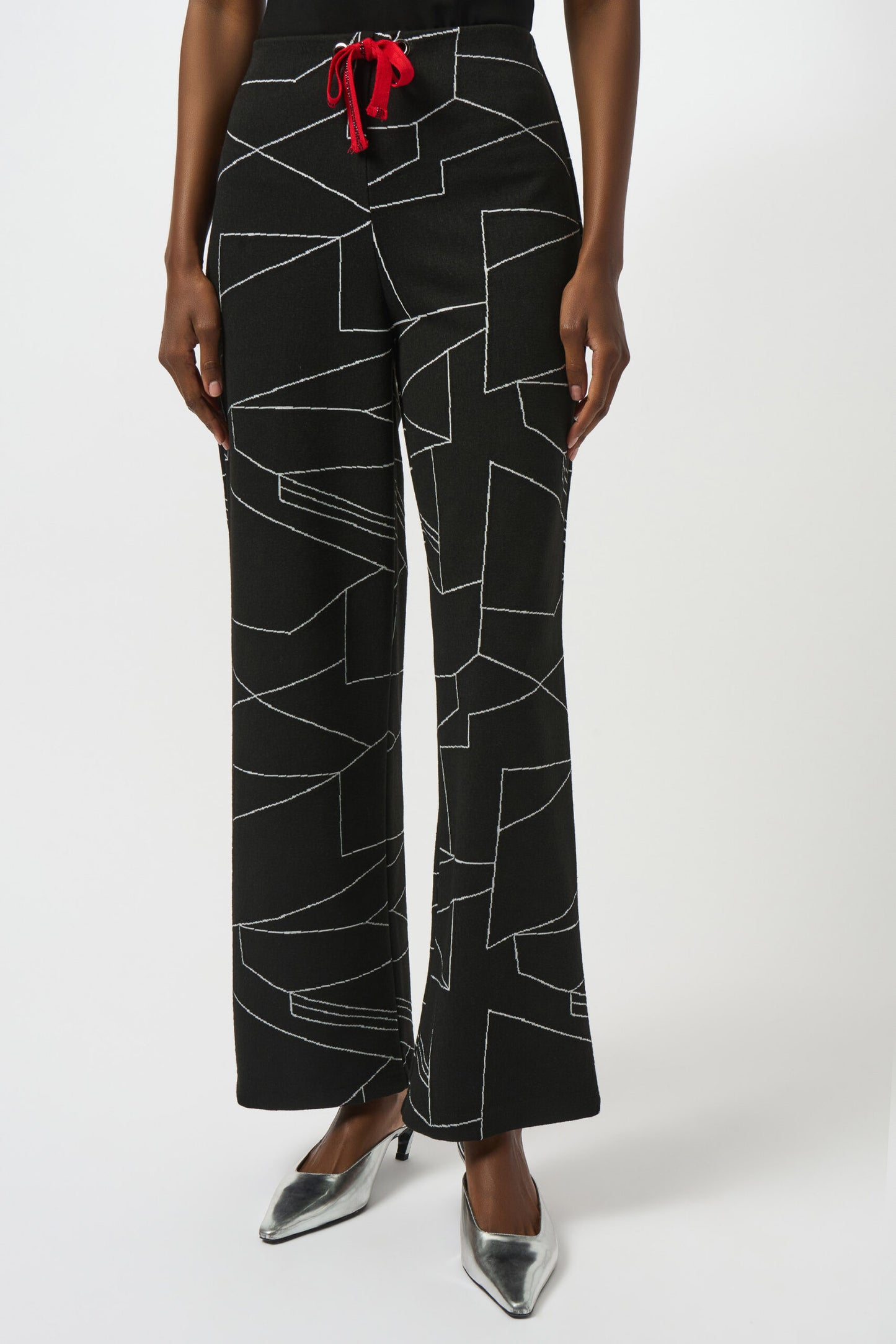Joseph Ribkoff - Pantalone Optical Bianco e Nero - 2493819