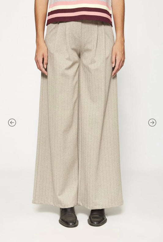 Mdm - Pantalone in Lana Sand Cheviot - 2642577