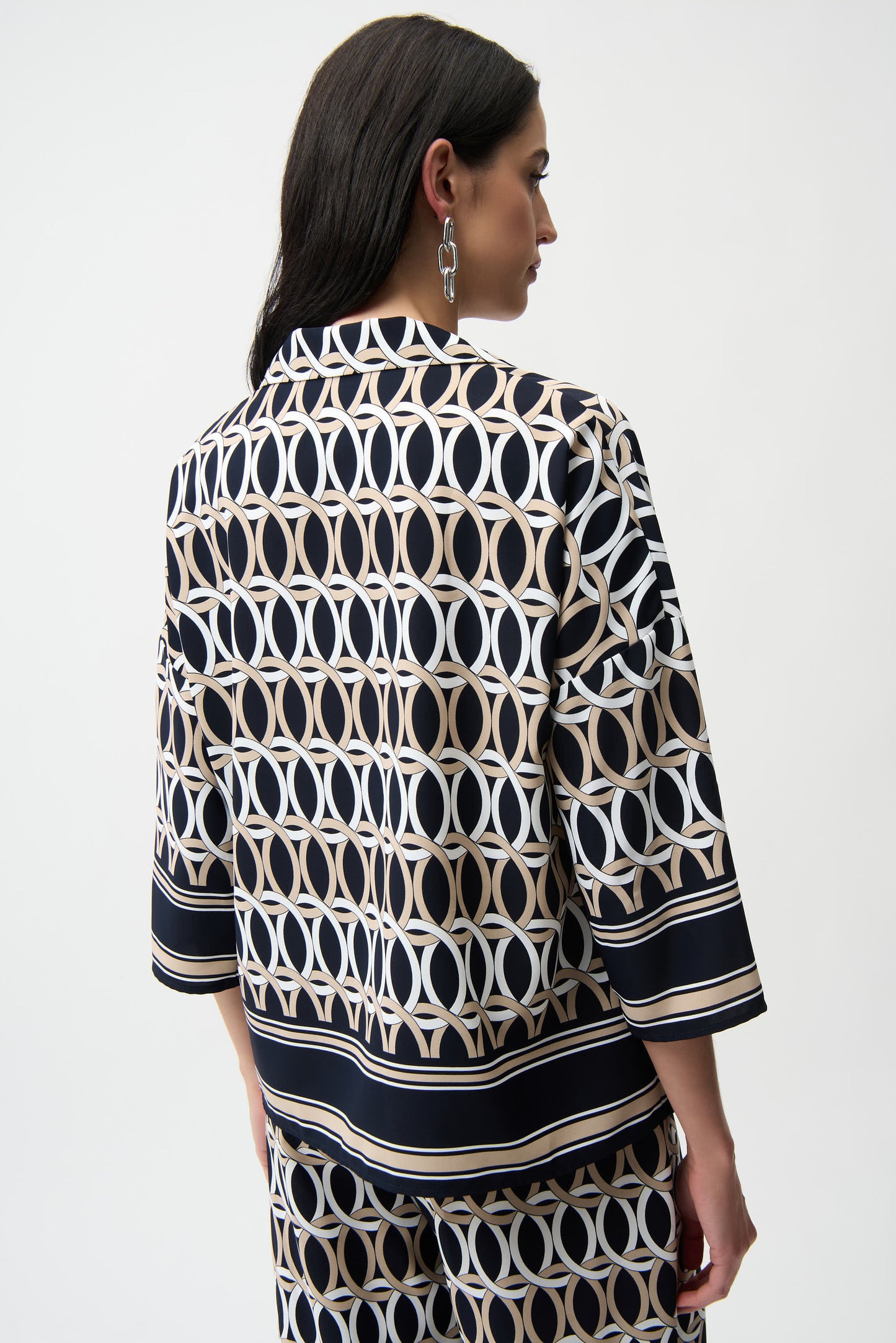 Joseph Ribkoff - Casacca in Tessuto Riciclato con Maniche Dolman - 261057