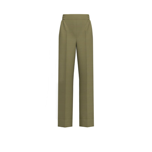 EMME MARELLA 2 EMMANGOLO Pantalone dritto in misto viscosa