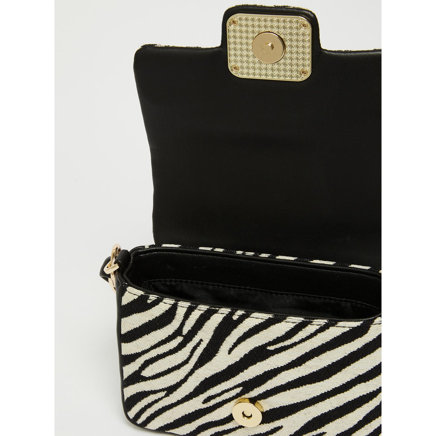 MARELLA Accessori MLALONTRA1 Borsa Le Muse small stampa animalier  BIANCO