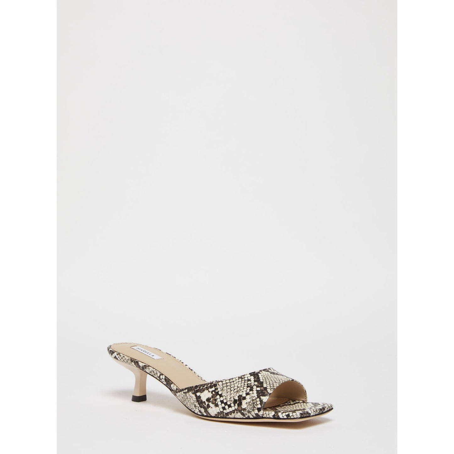 MARELLA Accessori 2 MLACONIO Mule con stampa pitone MARRONE