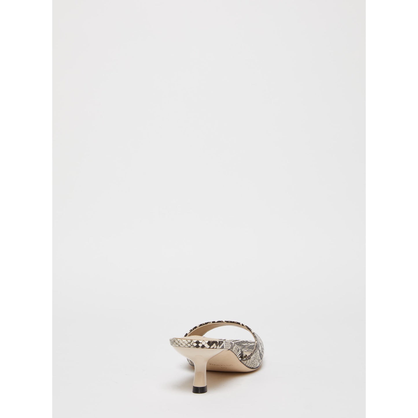 MARELLA Accessori 2 MLACONIO Mule con stampa pitone MARRONE