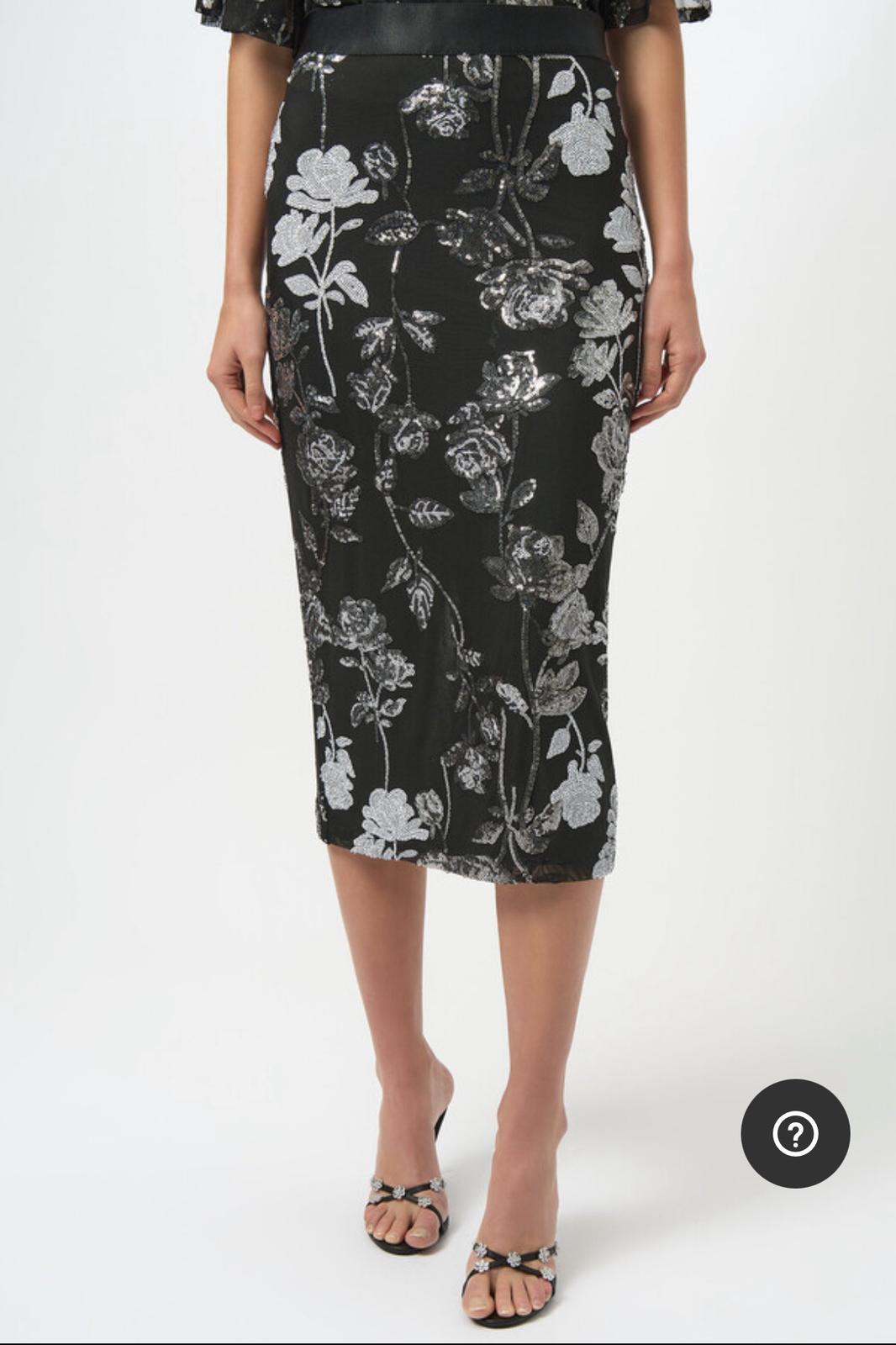 Joseph Ribkoff - Gonna Longuette Black Luxury - 3452769