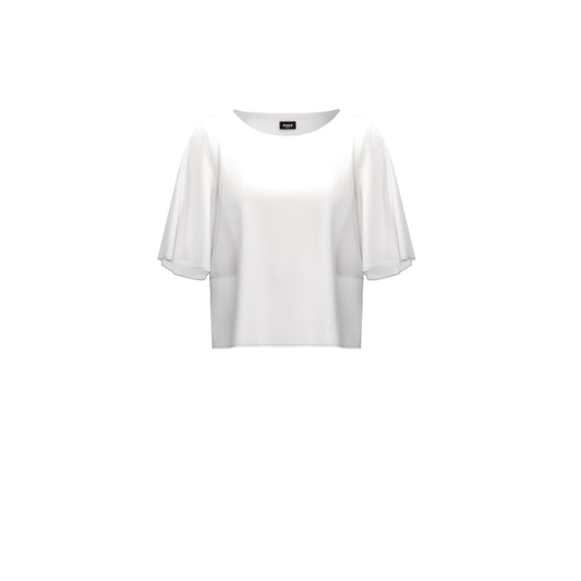 Emme Marella - Blusa Georgette Scollo Barchetta - FLEUR