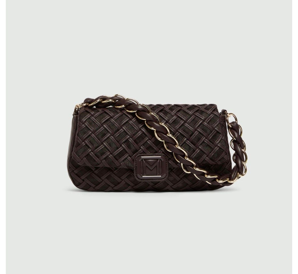 MARELLA Accessori 1  MLAEMILY Borsa Le Muse medium con intreccio  TESTA DI MORO