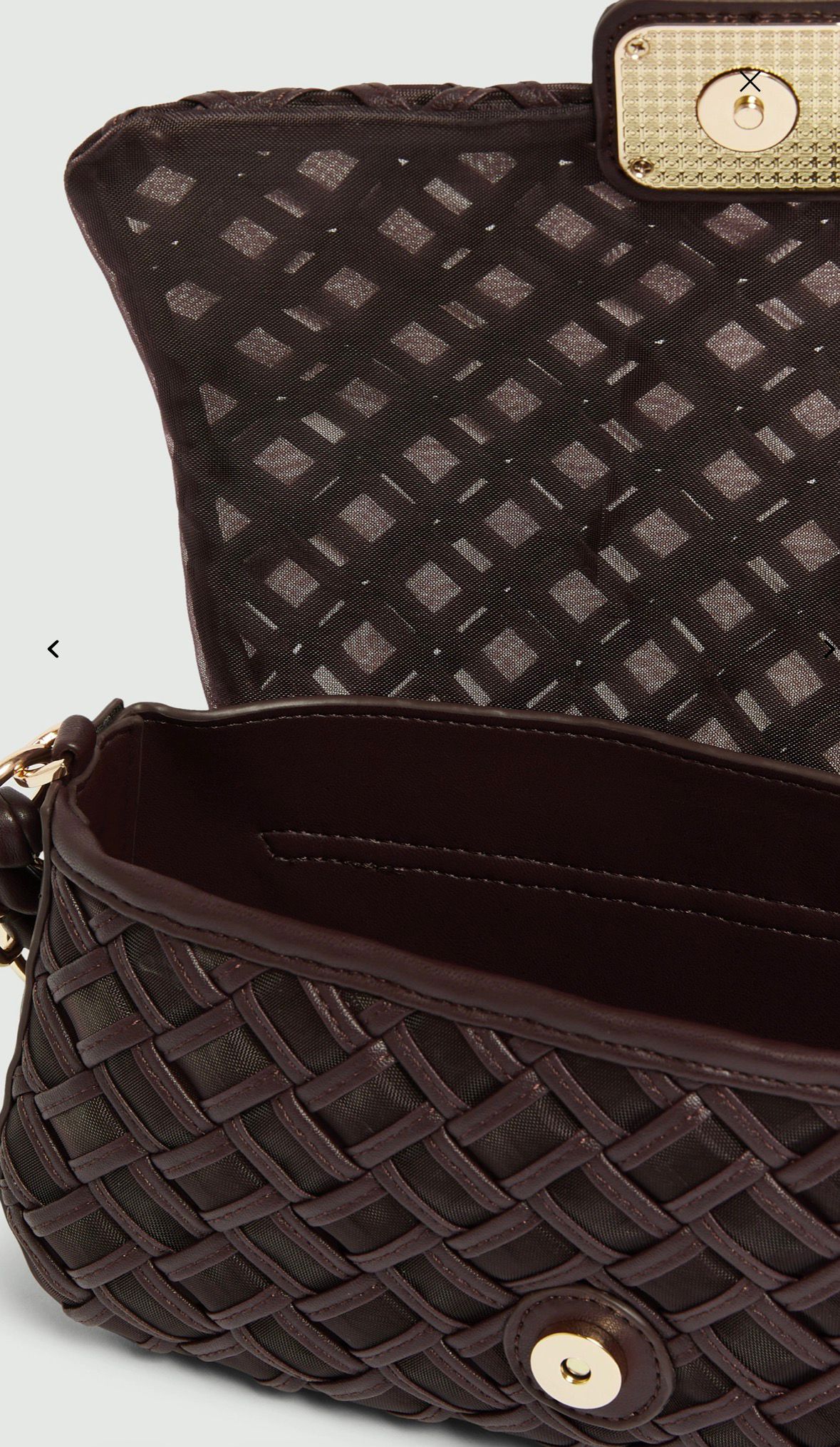 MARELLA Accessori 1  MLAEMILY Borsa Le Muse medium con intreccio  TESTA DI MORO