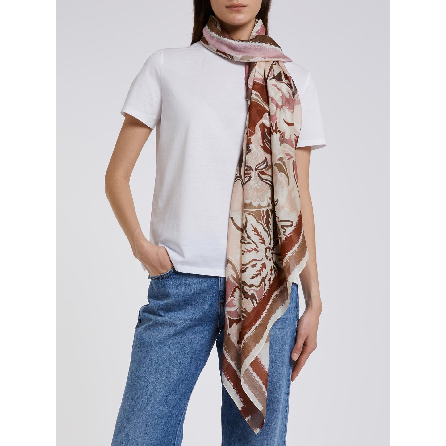 MARELLA Accessori 1 MLAPAPIRI Scialle in misto seta