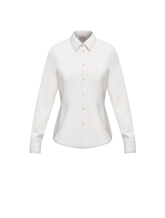EMME MARELLA 1 EMMTEMPO Camicia in popeline stretch