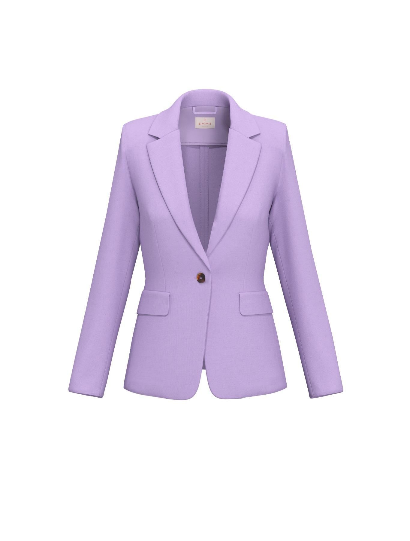EMME MARELLA 1 EMMGAMMA Blazer monopetto in jersey