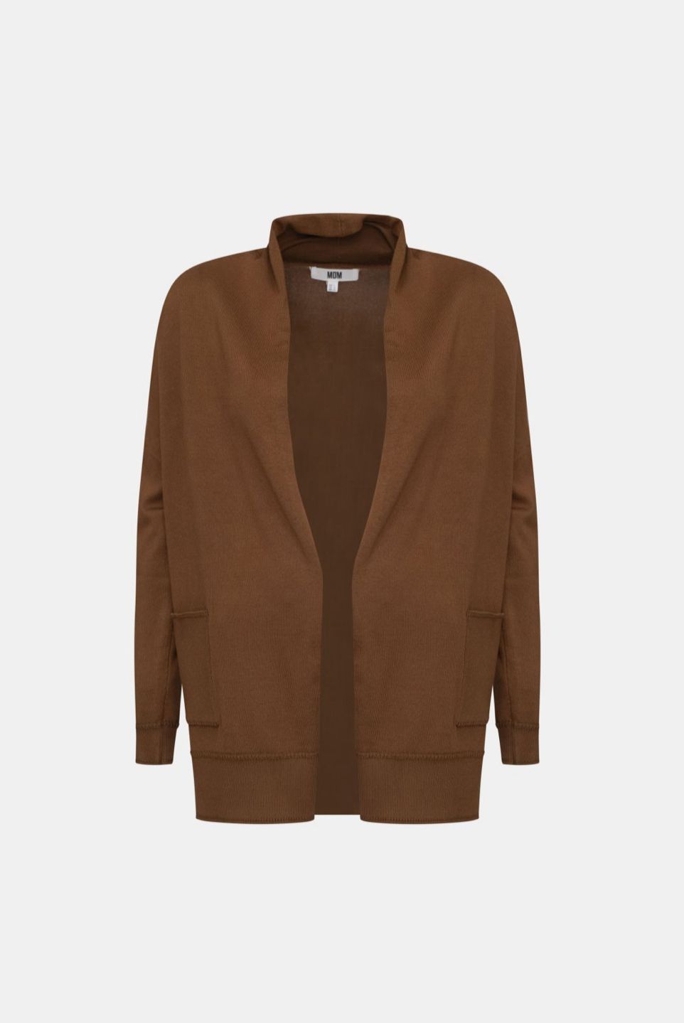 Mdm - Cardigan Open-Front Black - 6429667
