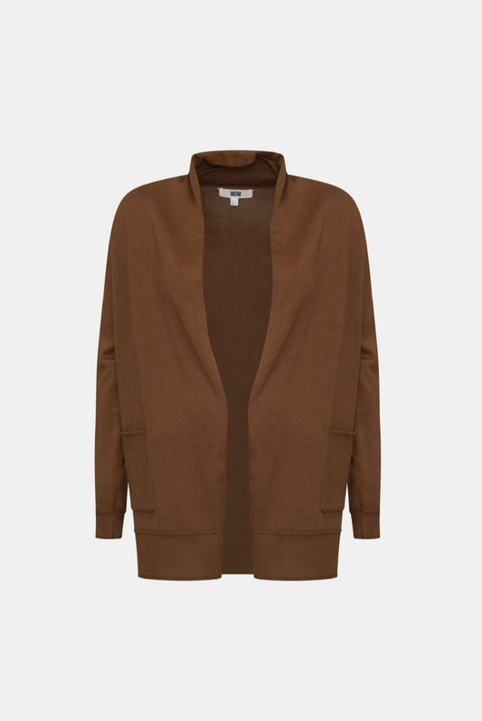 Mdm - Cardigan Open-Front Black - 6429667