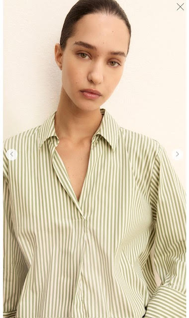 EMME MARELLA 1 EMMADORNO Blusa a polo in popeline