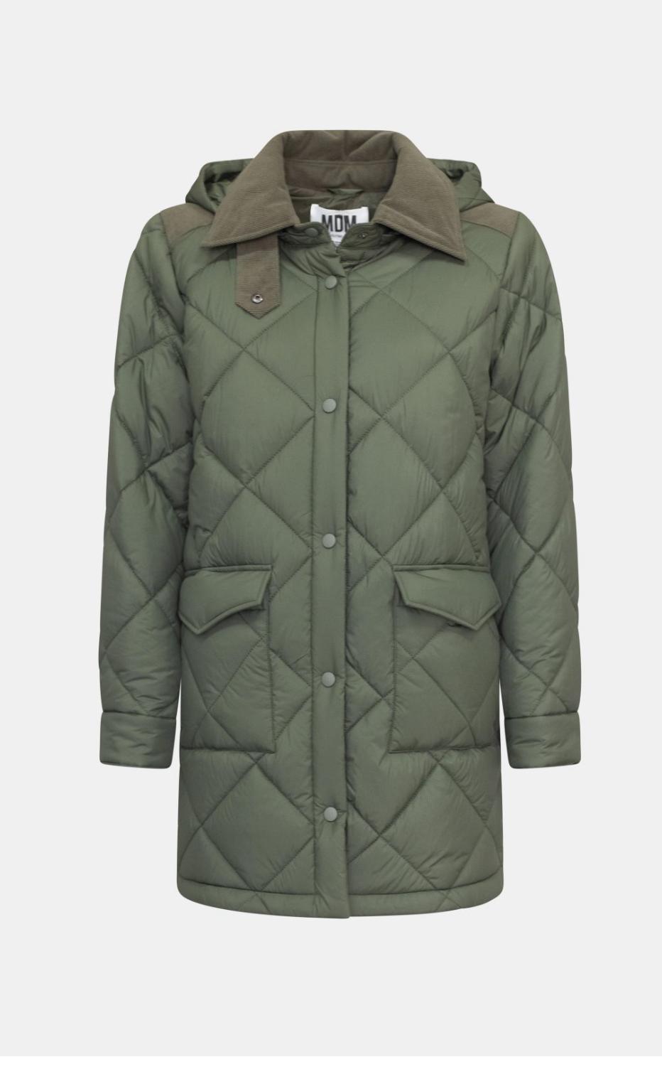 Mdm - Parka Tecnico Dark Kaki - 686678
