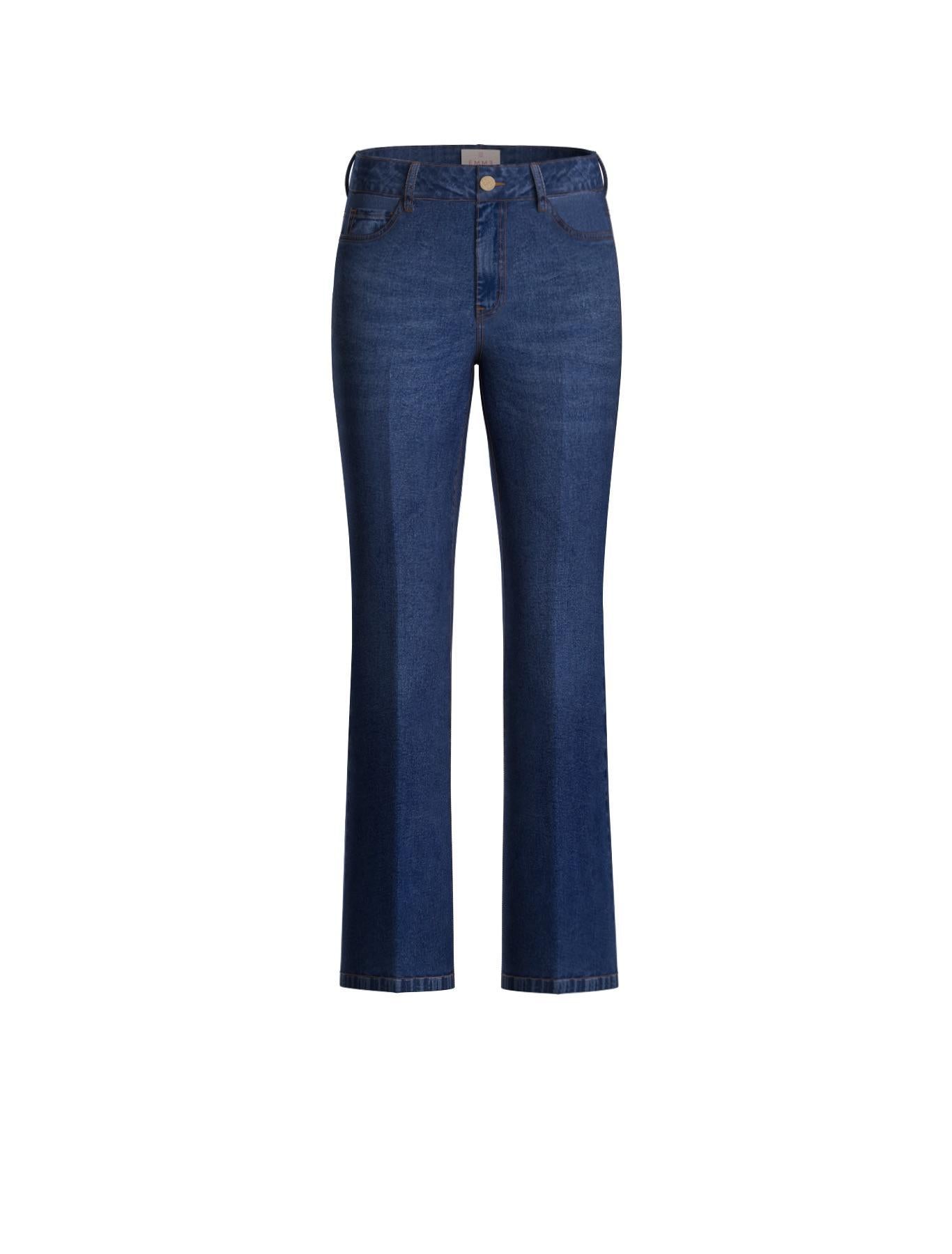 EMME MARELLA 1 EMMSLIMFLARE Denim slim flare