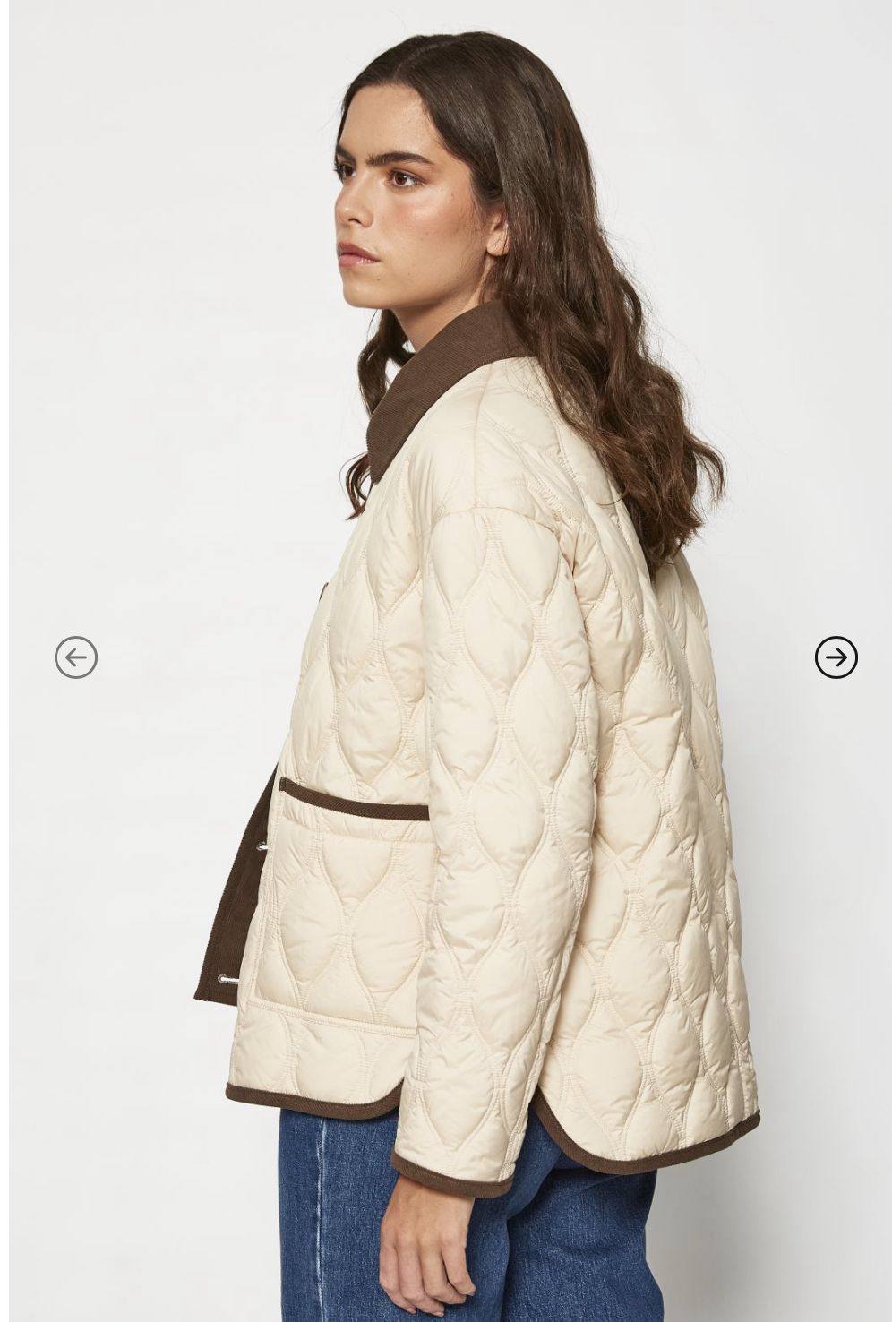 Mdm - Parka Urban Chic Color Taupe - 8541094
