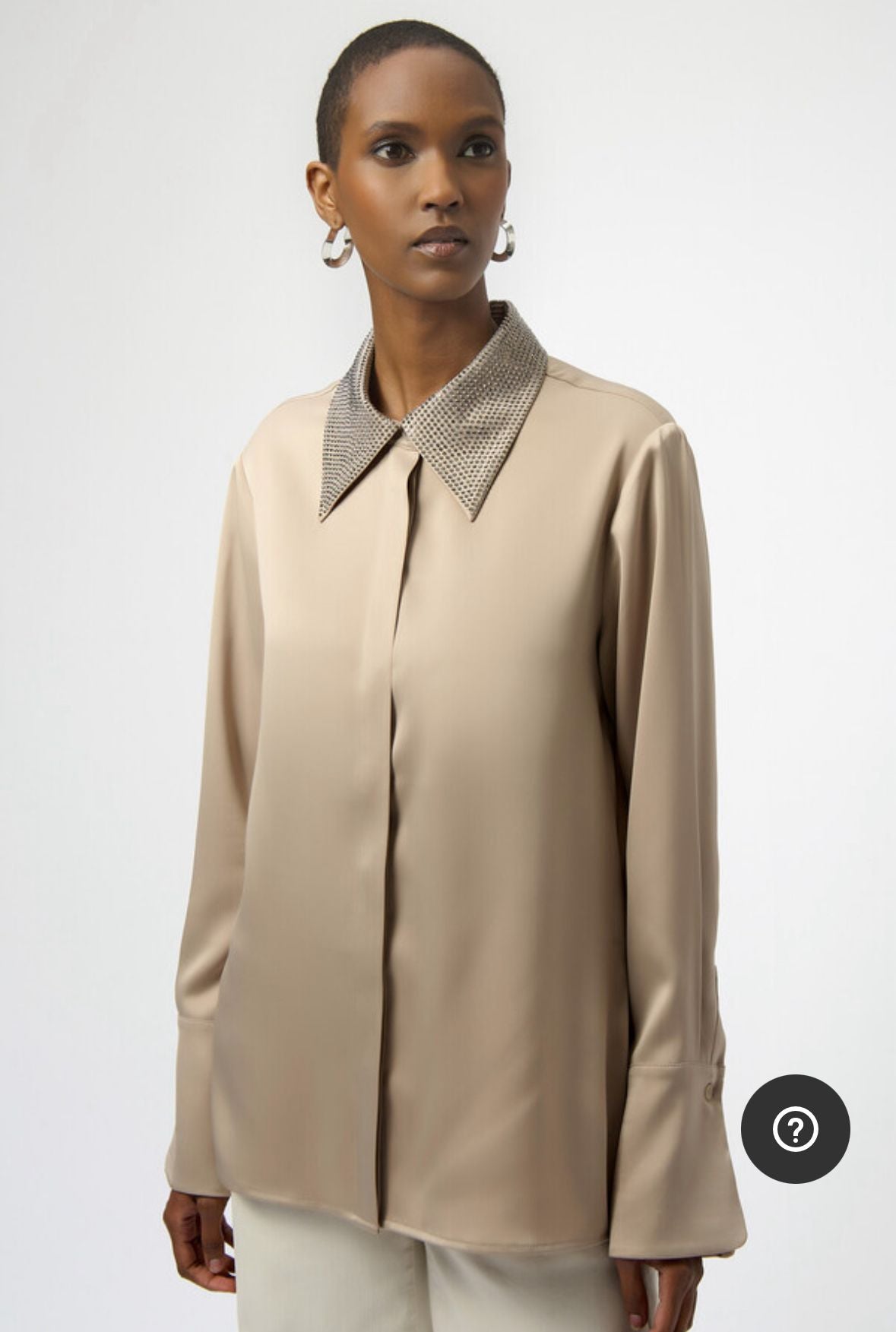 Joseph Ribkoff - Camicia Gold Lurex Evening - 8840478