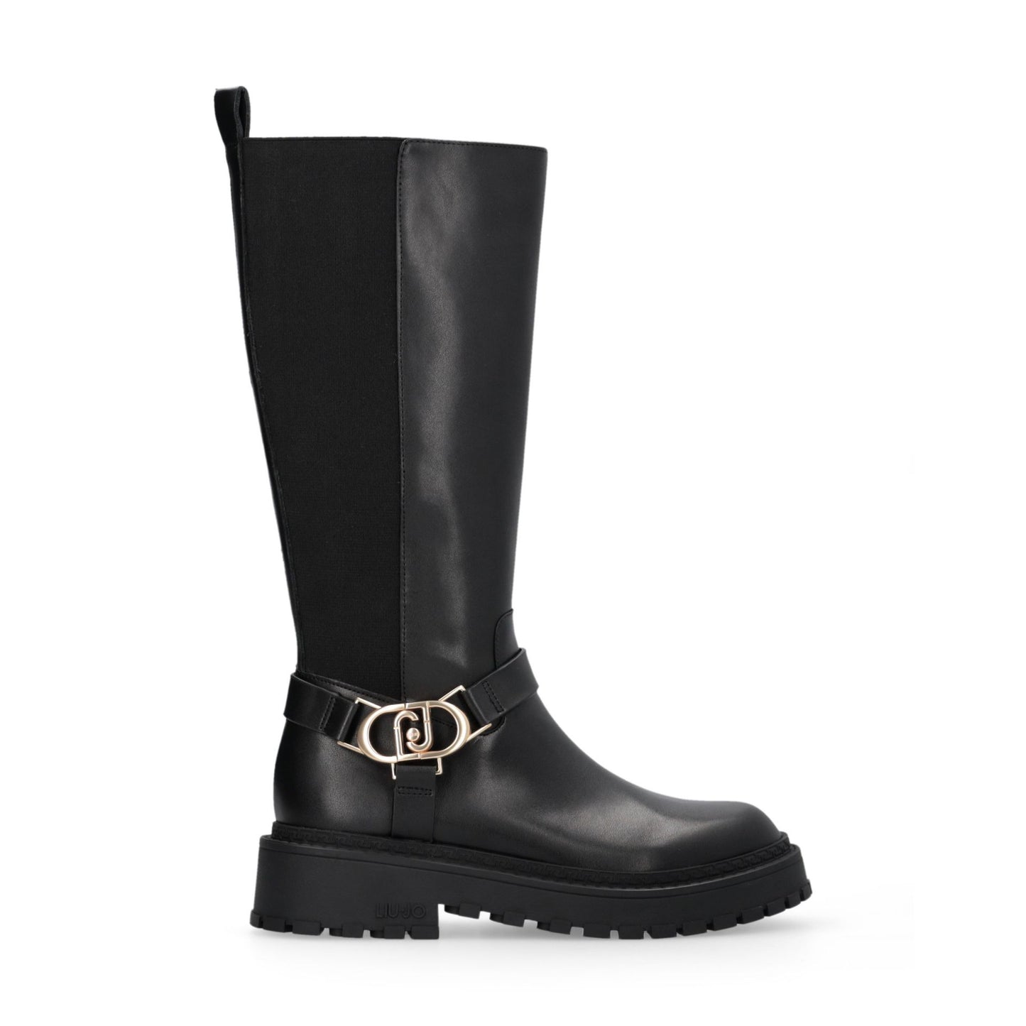Liu Jo - Stivale "Rumi 39" in Pelle con Inserto Elastico - 9561924