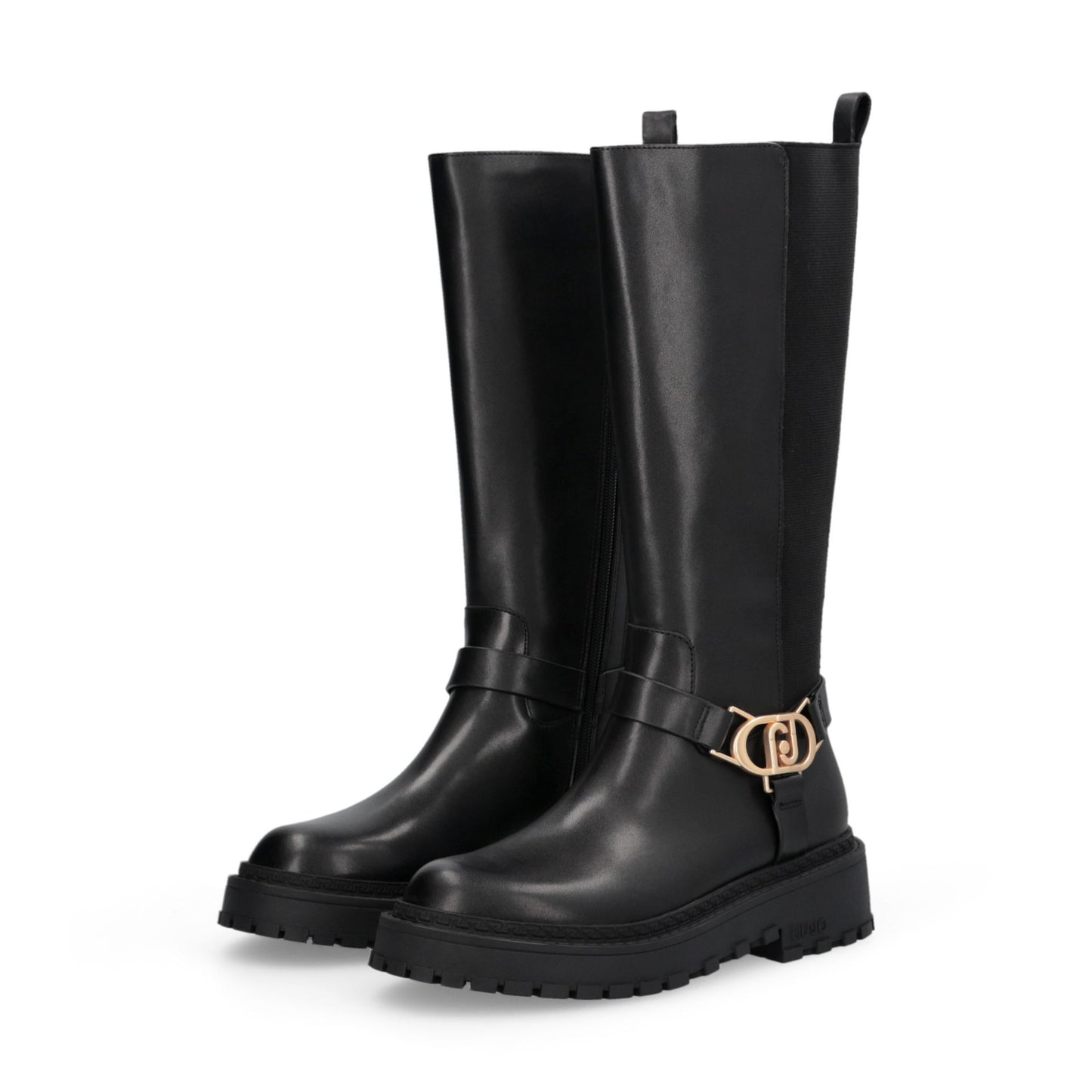 Liu Jo - Stivale "Rumi 39" in Pelle con Inserto Elastico - 9561924