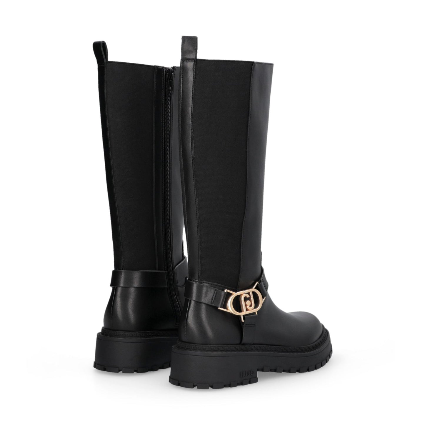 Liu Jo - Stivale "Rumi 39" in Pelle con Inserto Elastico - 9561924