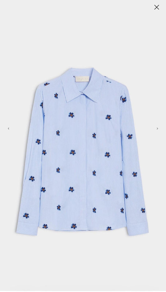i BLUES 1 IBLBRONCIO 004 CAMICIA RICAMATA